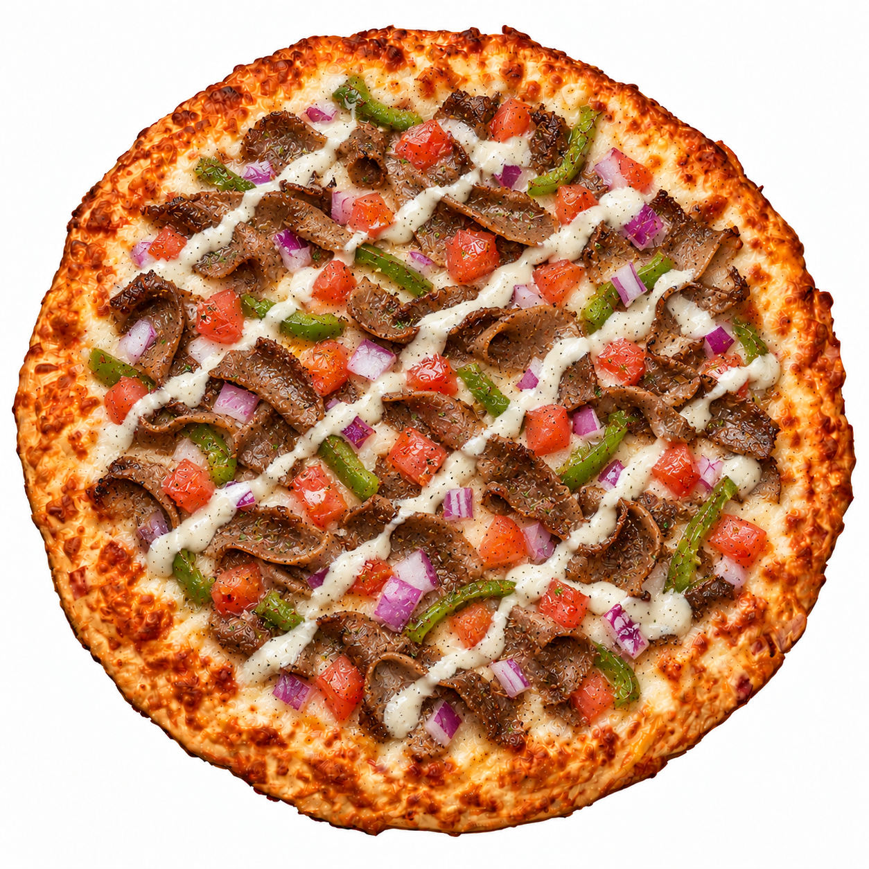 Beef Donair Pizza
